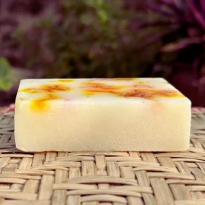 Ikebana Saffron Goatmilk Handmade Soap - 90gm