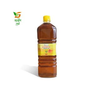 কাঠের ঘানি ভাঙ্গা সরিষার তেল - 1L