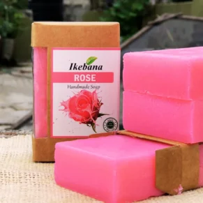 Ikebana Rose Handmade Soap - 90gm
